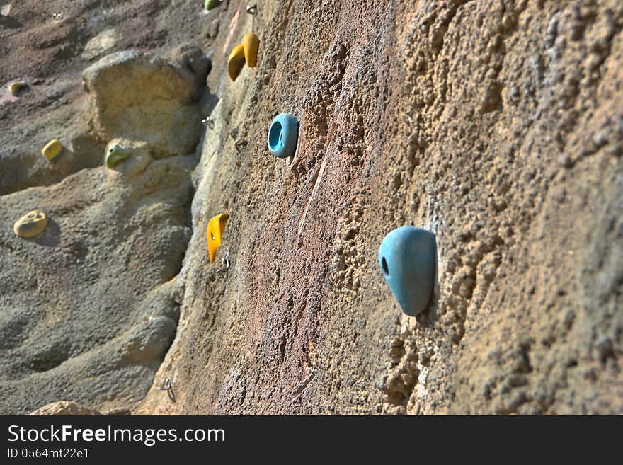 Climbing rock