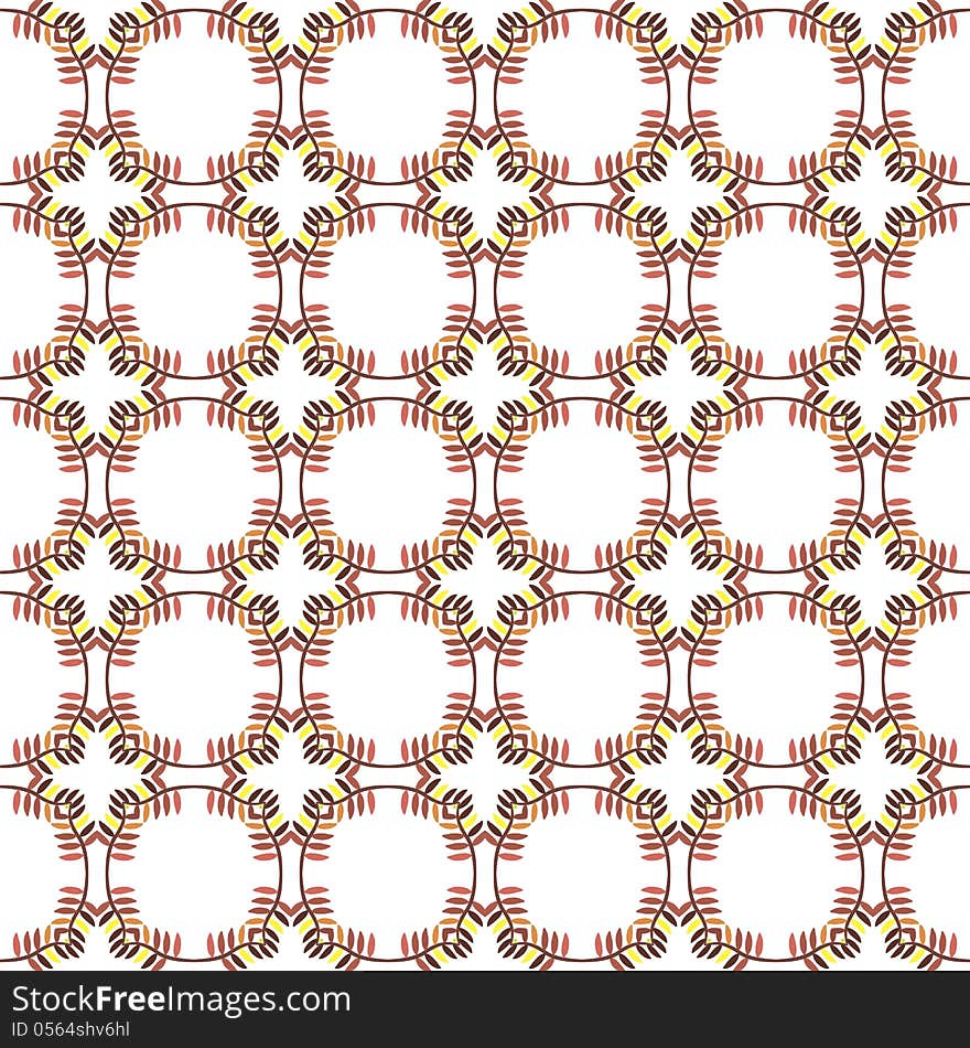 Colorful mosaic abstract Seamless pattern