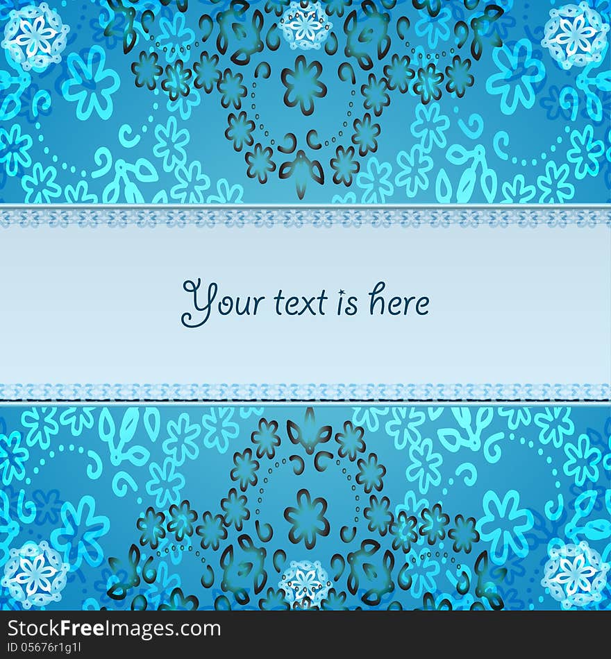 Background light blue flowers abstract. Background light blue flowers abstract