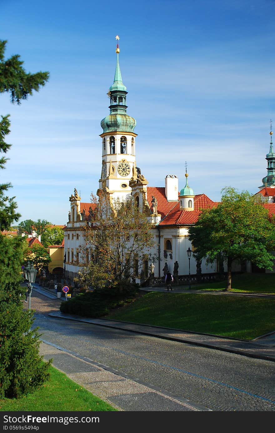 Loretta church in Prague. See my other works in portfolio.