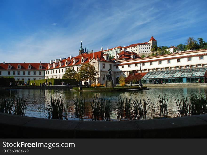 Prague - Wallenstein Garden and Prague Castle, Hradcany