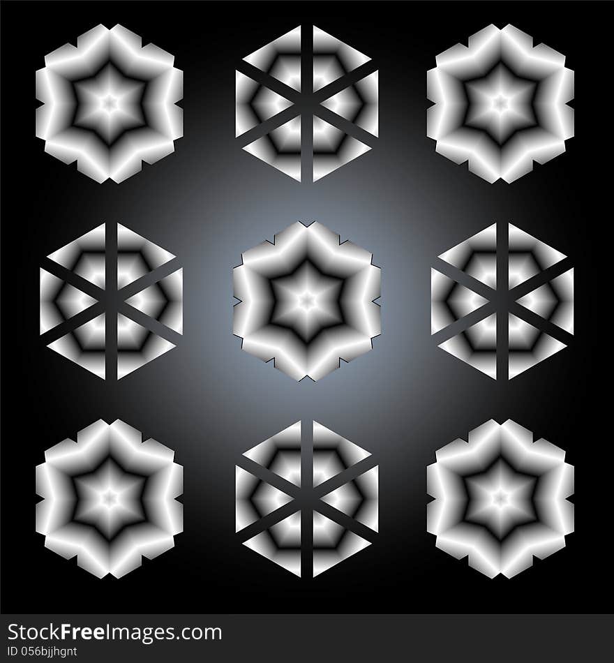 Background,black-white pattern