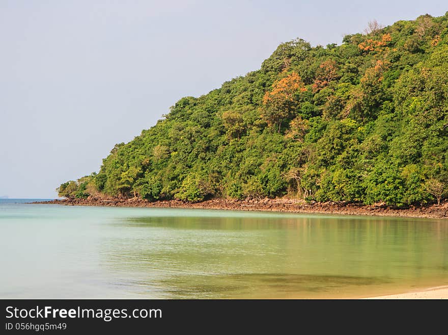 Beach at Ta-Lu Island,Thailand. Beach at Ta-Lu Island,Thailand