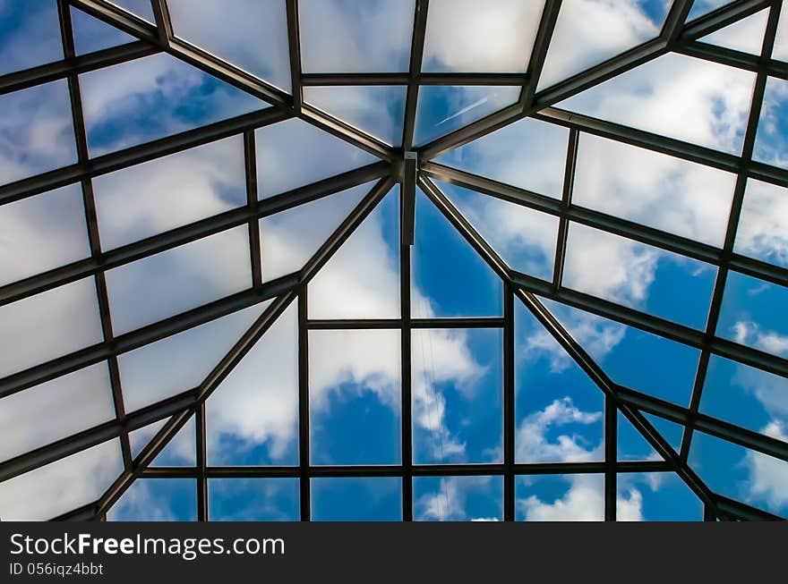 Roof Skylight With Sky