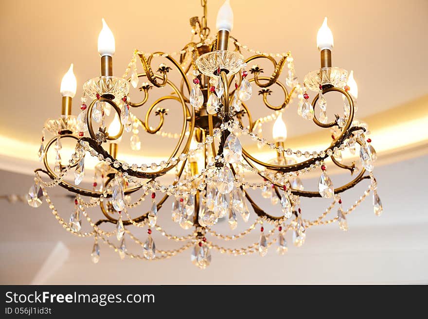 Chandelier In Vintage Style