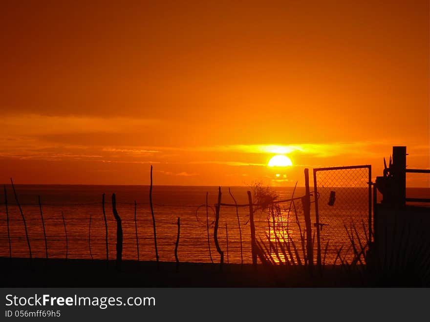 Sunrise in Los Cabos, Mexico. Sunrise in Los Cabos, Mexico