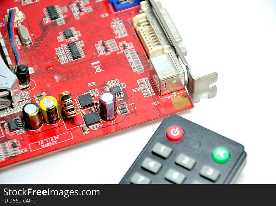 The electronics equipment and remote