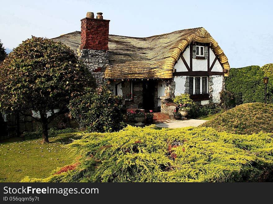 Rare folk stile house in Vancouver. Rare folk stile house in Vancouver