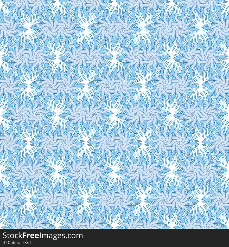 Seamless BLUE pattern geometric shapes Ornamental mosaic endless pattern. Seamless BLUE pattern geometric shapes Ornamental mosaic endless pattern