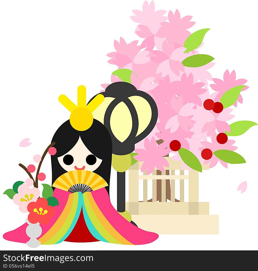 Japanese celebrate the Girls Festival on March 3. Its the day to pray for healthy growth and happiness for young girls. This is the doll of the Empress. Japanese celebrate the Girls Festival on March 3. Its the day to pray for healthy growth and happiness for young girls. This is the doll of the Empress.