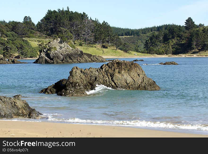 Landscape of Northland New Zealand.