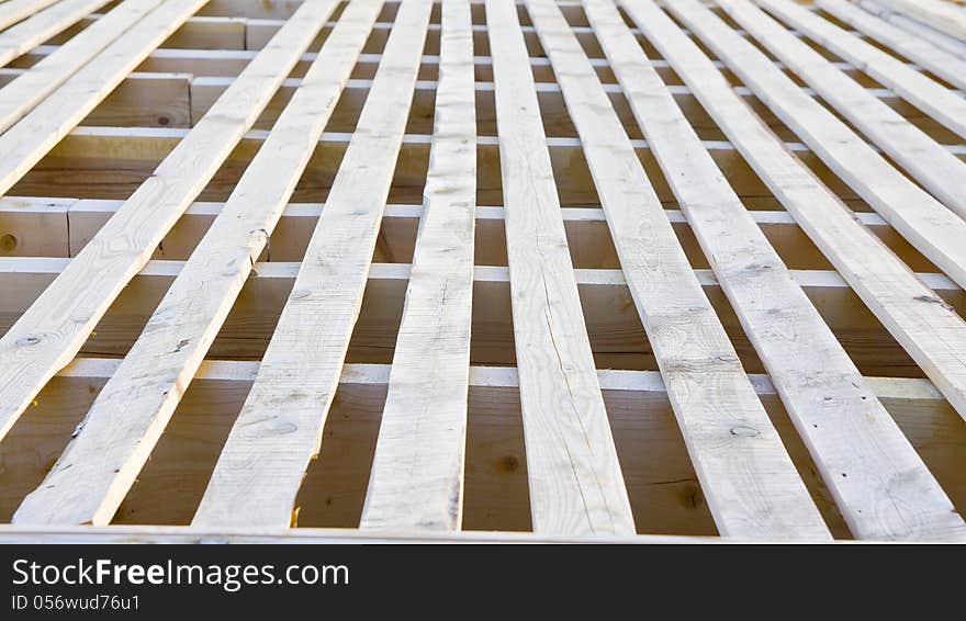 Boards in the long term in rural landscape. Boards in the long term in rural landscape