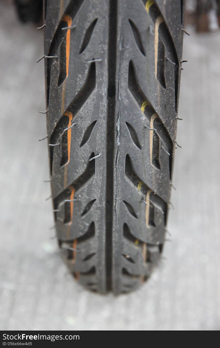 Small Motorcycle tire