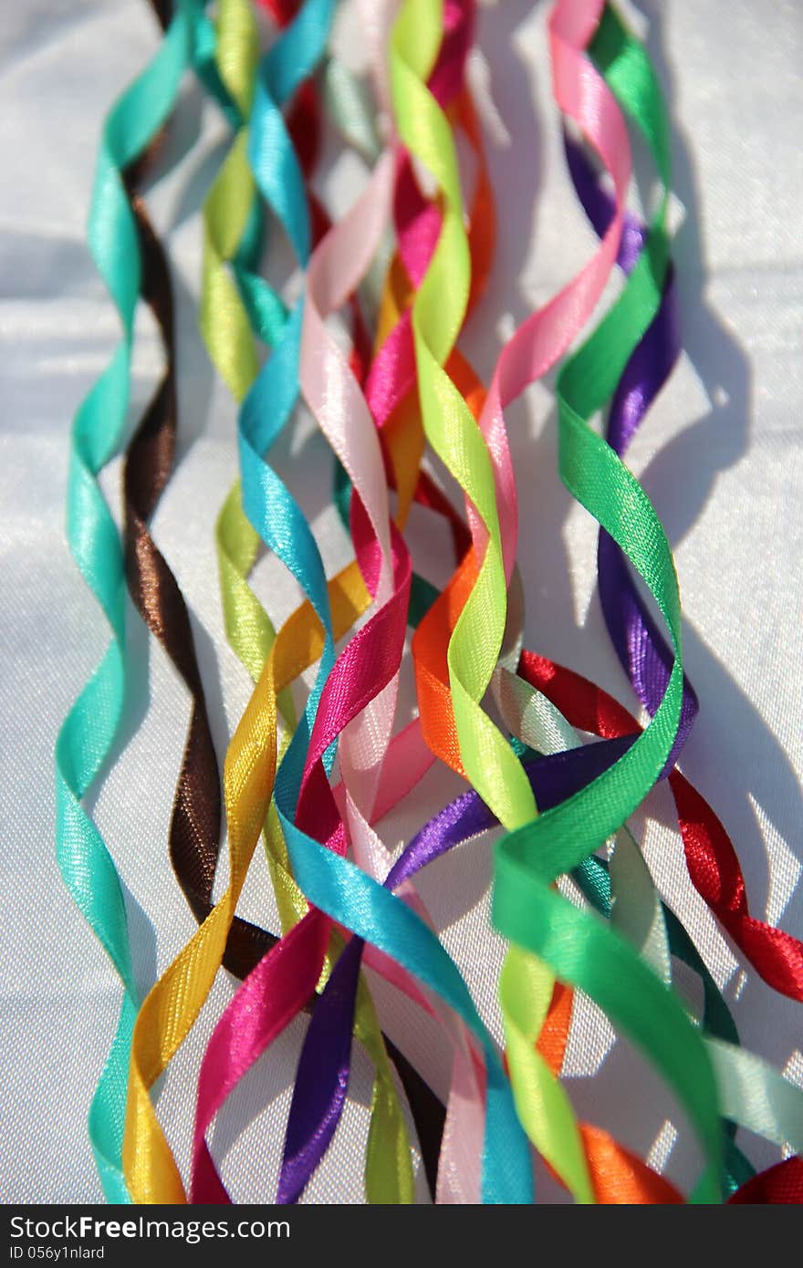 Colorful Ribbon hanging for decoration