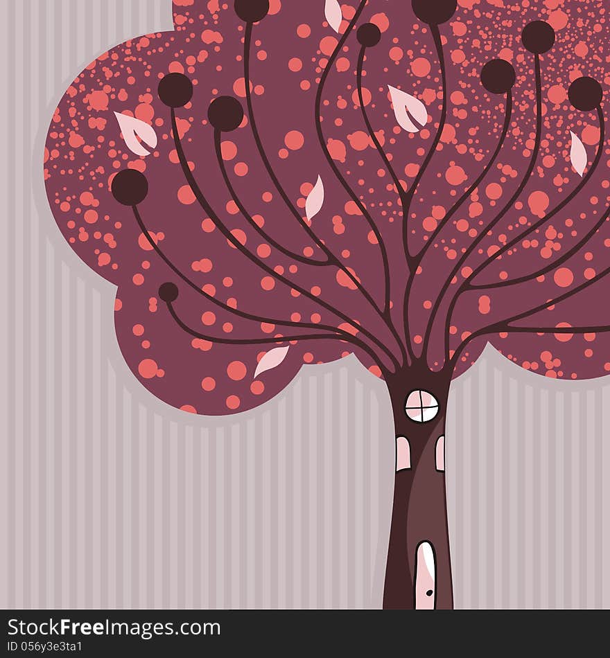 Cute Tree Background