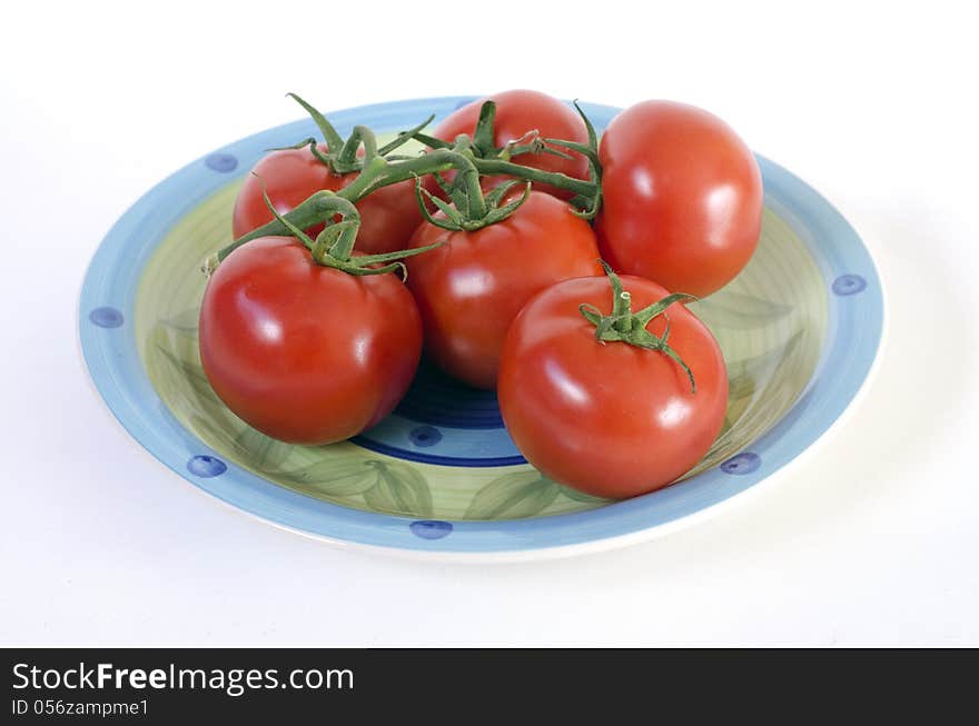 Tomatoes On The Vine