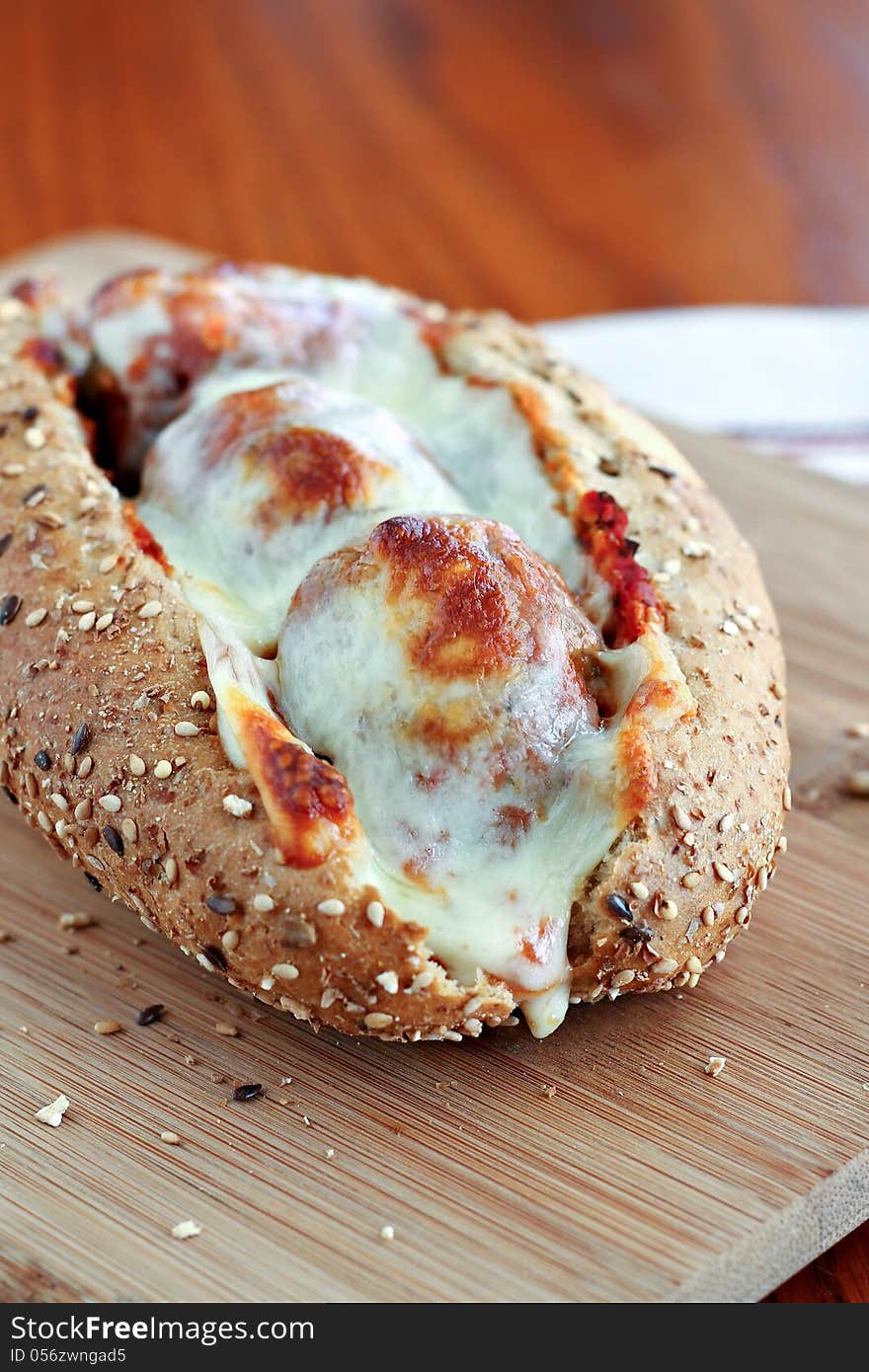 Toasted Meatball Sub