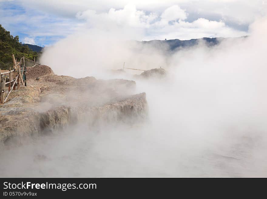 Plateau Dieng National Park, Java, Indonesia