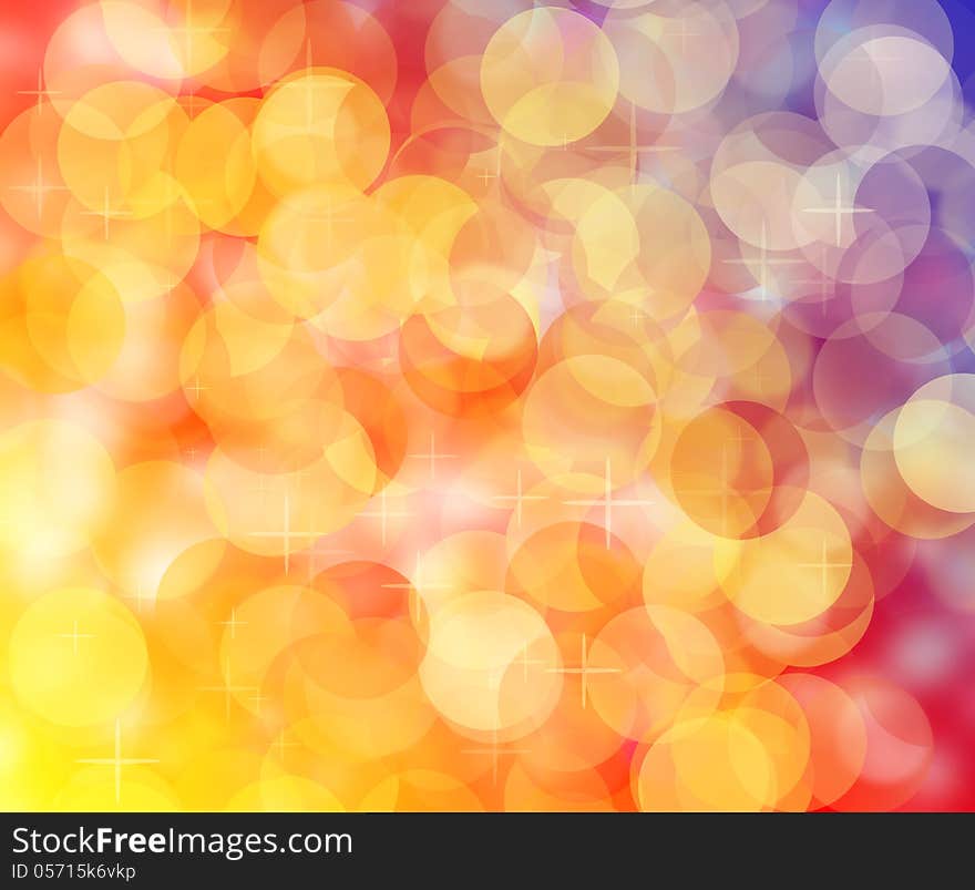 Abstract glowing background ,bokeh background