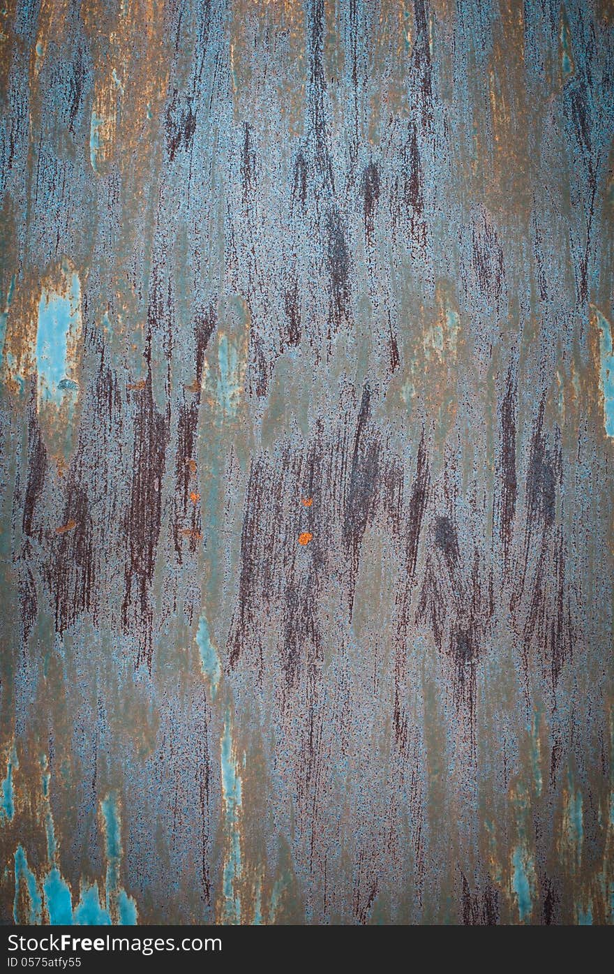 Rusty painted metal surface. High resolution texture. Rusty painted metal surface. High resolution texture