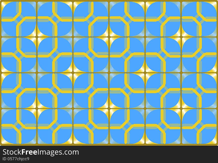 Geometric Seamless Pattern