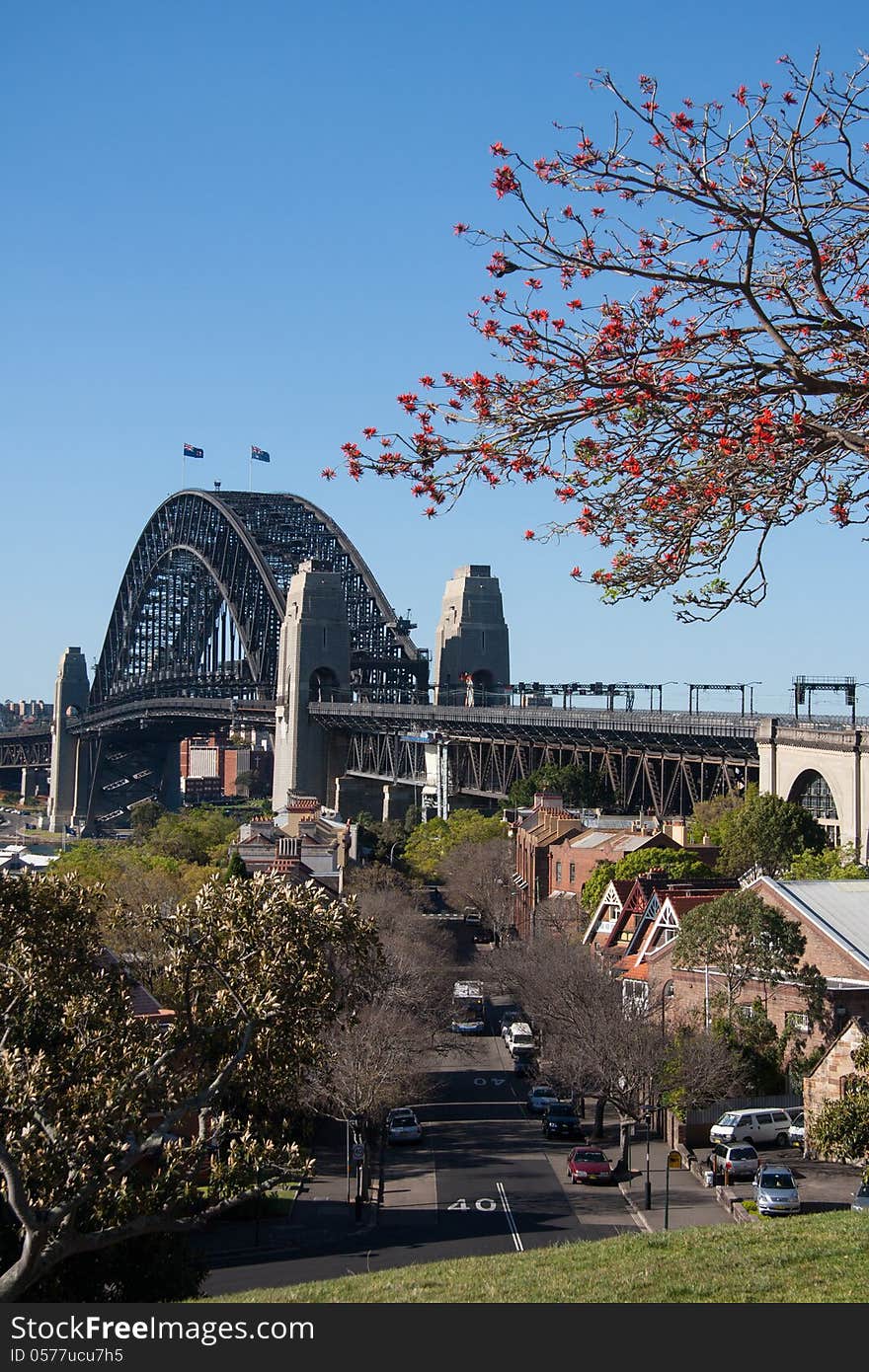 Sydney Harbour bridge one of landmark in Sydney. Sydney Harbour bridge one of landmark in Sydney.