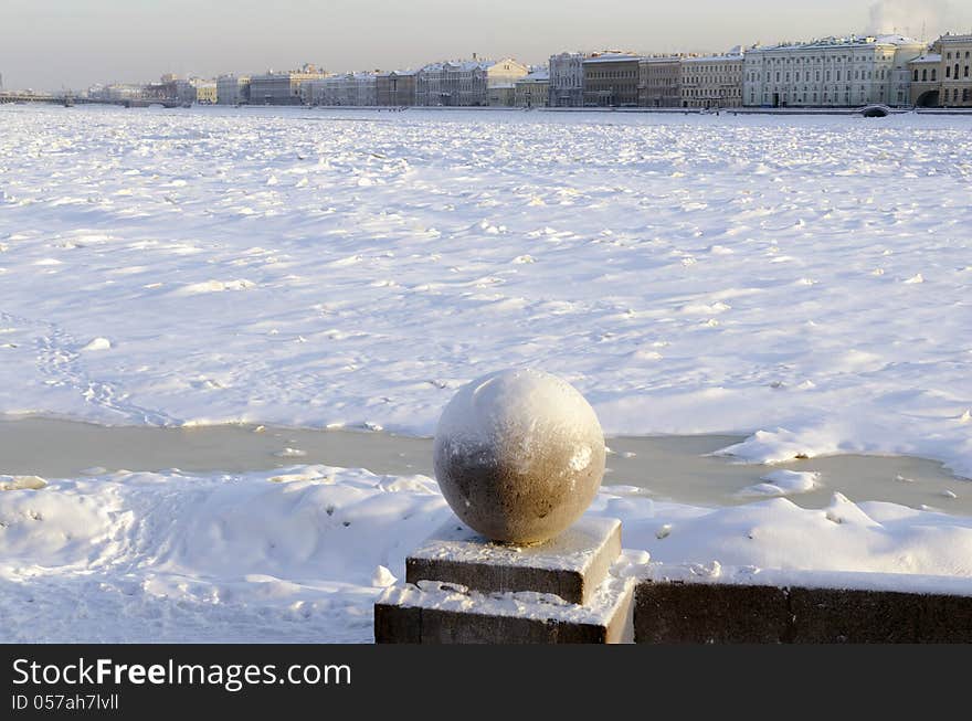 Frozen Neva