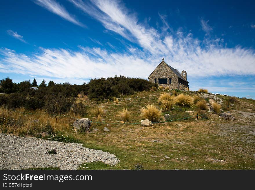 Church of the good shepherd in tekapo