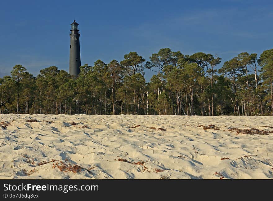 Pensacola Lighthouse and museum at Pensacola Florida