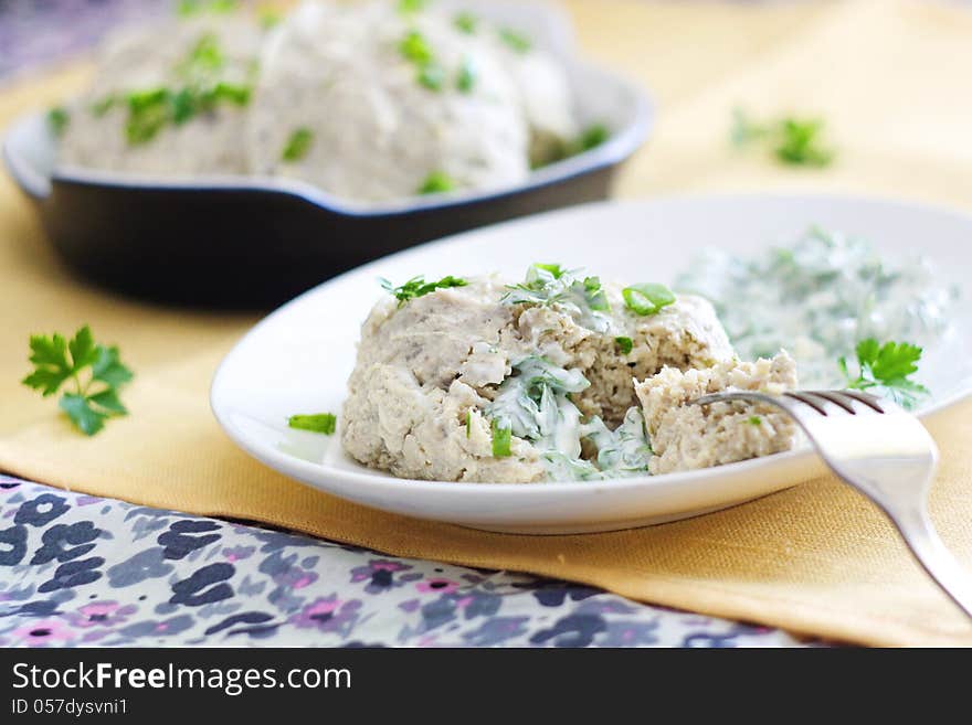 Chiken Cutlets With Mushrooms