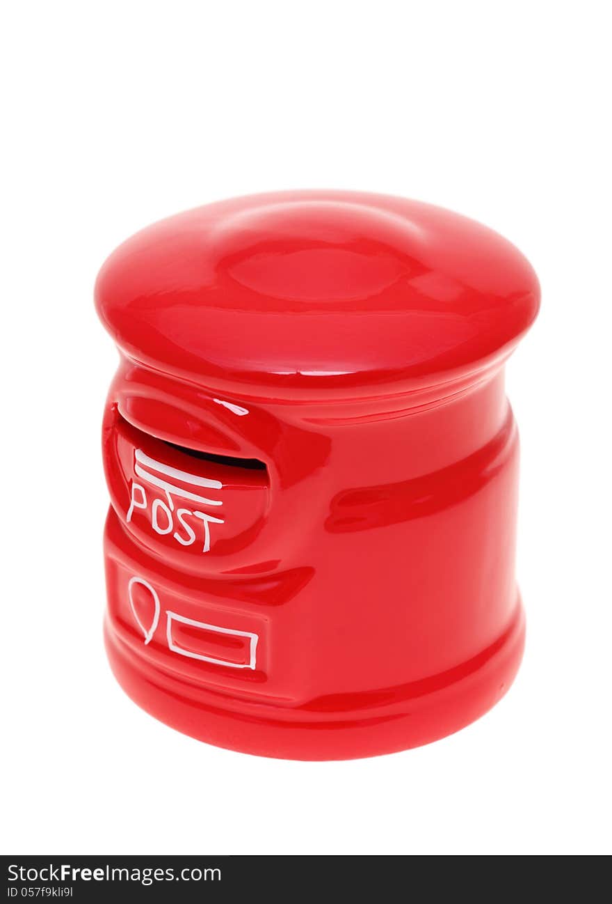 Post Bank Style Money Box