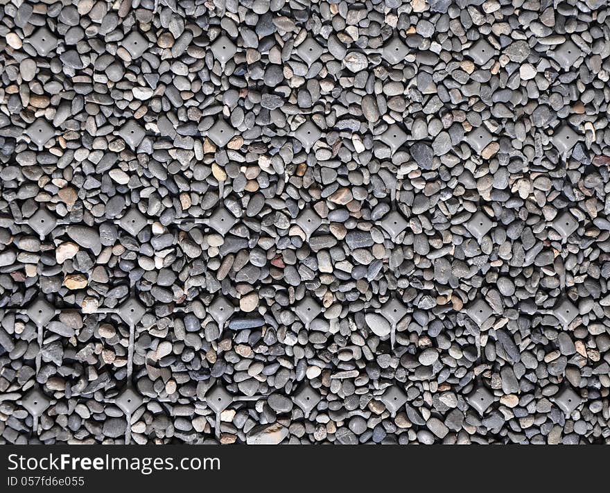 Closeup Of A Pile Of Pebbles