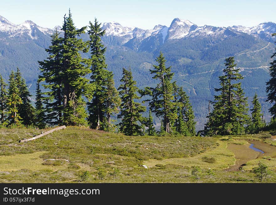 Garibaldi Provincial Park in Canada