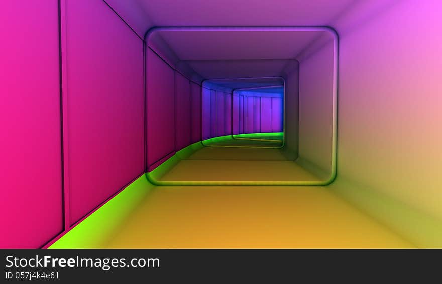 Abstract 3d background and graduated colors. Abstract 3d background and graduated colors