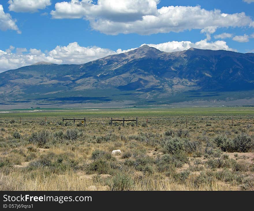 Grazing land in eastern central Nevada