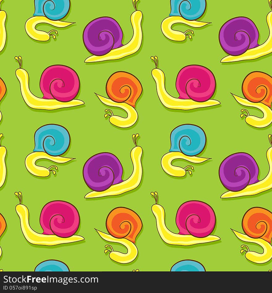 Colored Snails