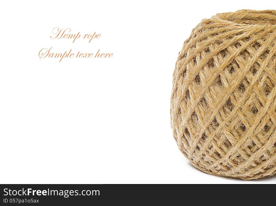 Hemp rope