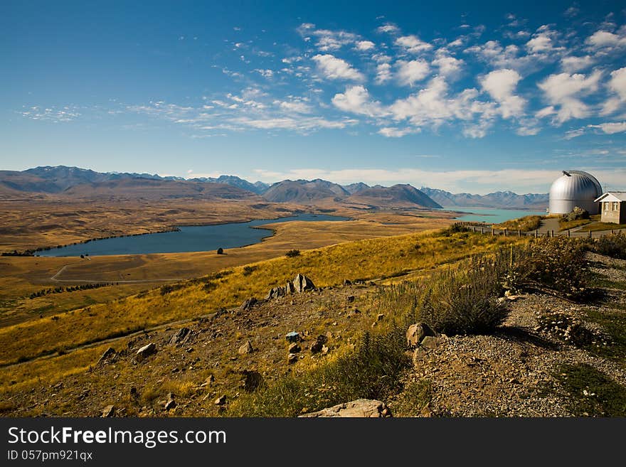 There is mountain named MT John near Lake Tekapo, where we can have a star watch tour at night. There is mountain named MT John near Lake Tekapo, where we can have a star watch tour at night.