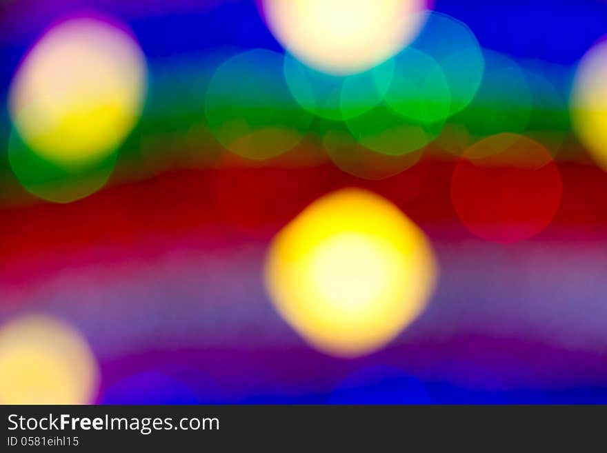 Colorful Bokeh Background