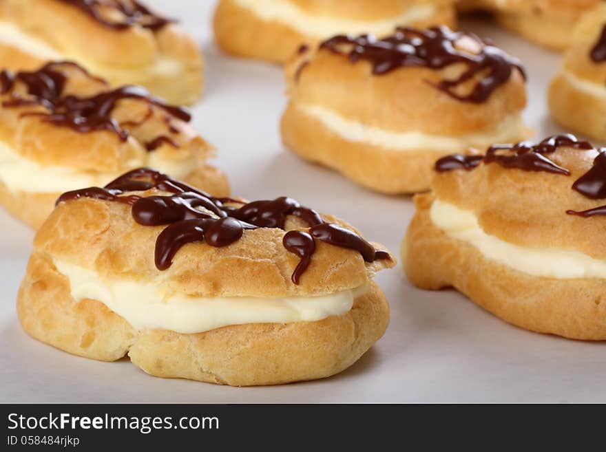 Baked Eclairs