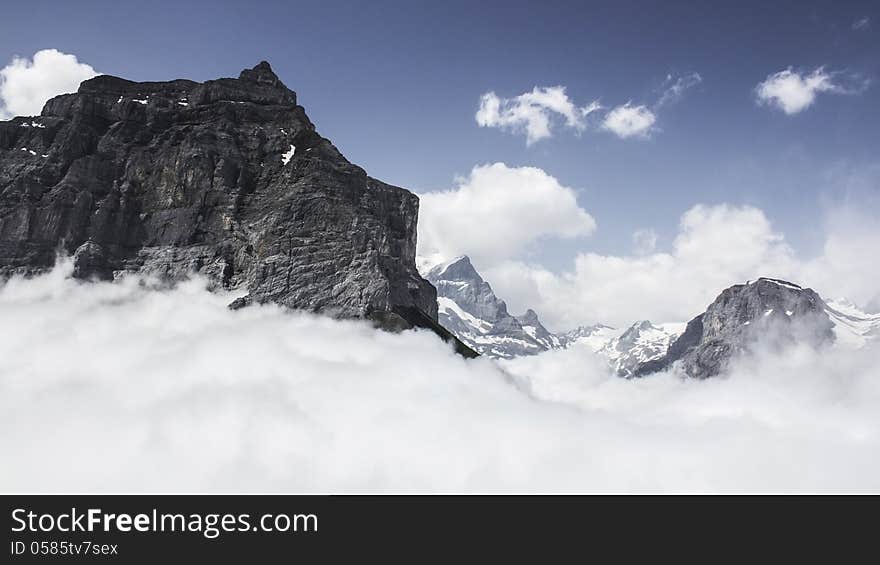 Hike in Swiss Alps