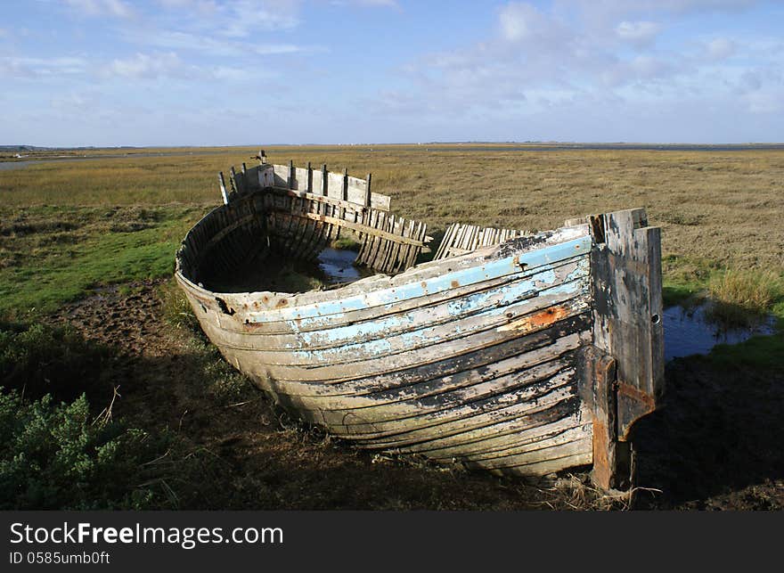 Abandoned Fishing Boat