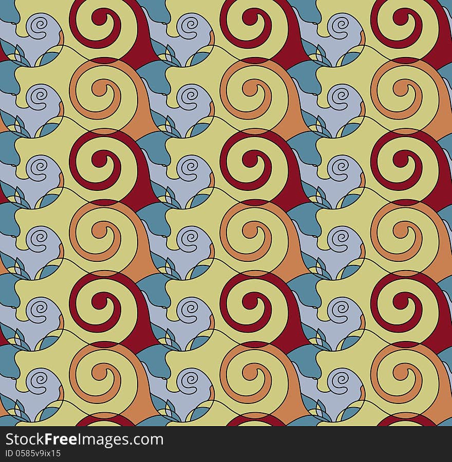 Color vector seamless background. Pattern