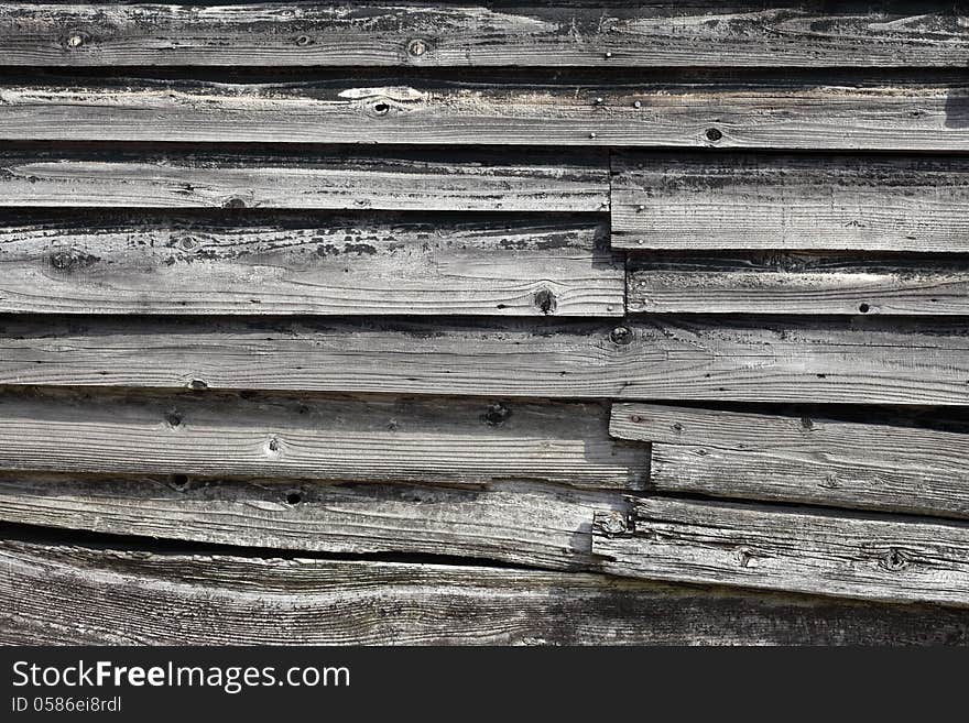 Close up of old black wooden planks background. Close up of old black wooden planks background