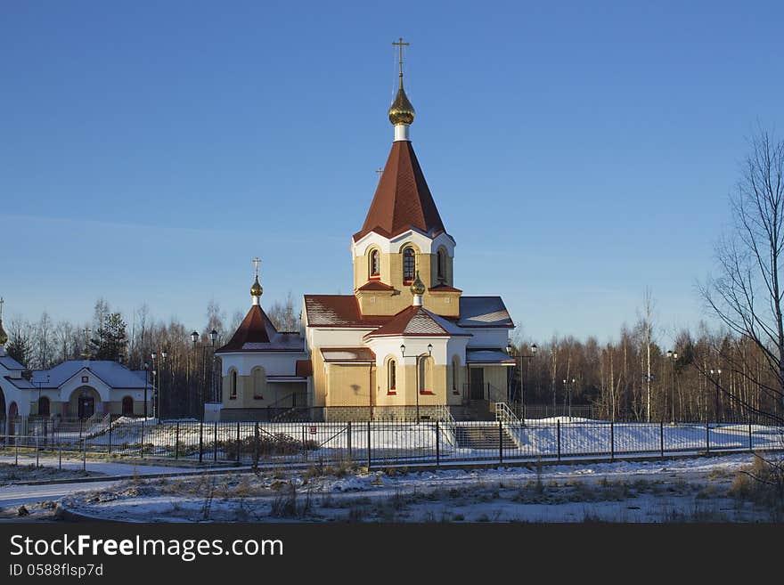 Church of the Holy Martyr Panteleimon in Petrozavodsk