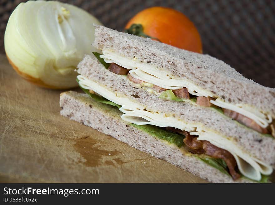 Homemade sandwich