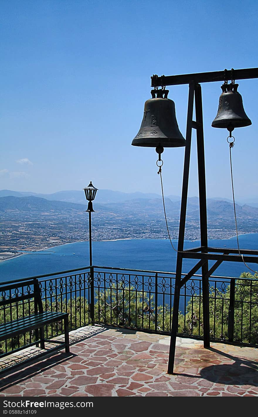 Ancient church bells, Greece, Loutraki