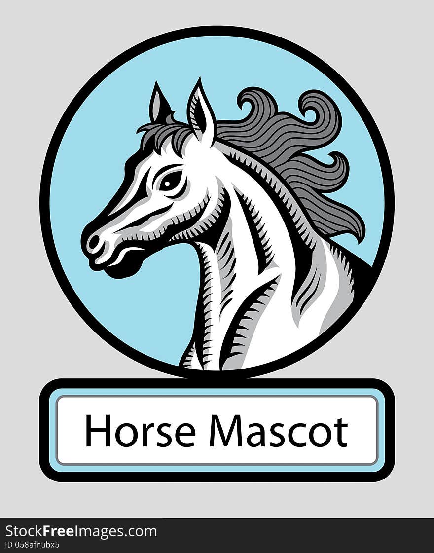 Horse Mascot Design