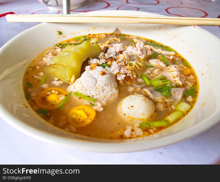 Thai Noodle Soup