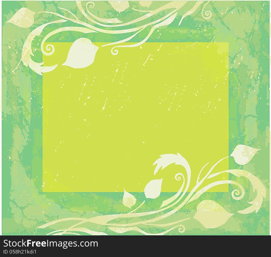 Floral background with space for your text. Floral background with space for your text